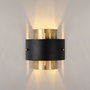 Opviq Lámpara de Pared Noctra - 15351 Dorado y Negro